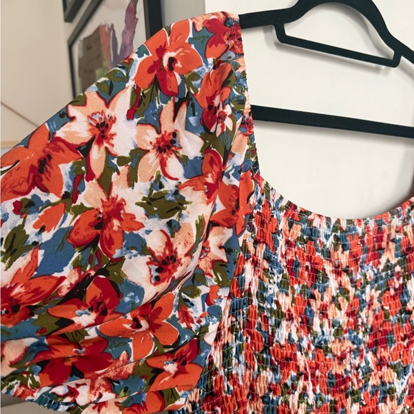 Full Length Floral Dress - Picture 2 of 3